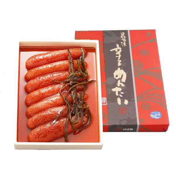 昆布漬辛子めんたい『雷』化粧箱詰