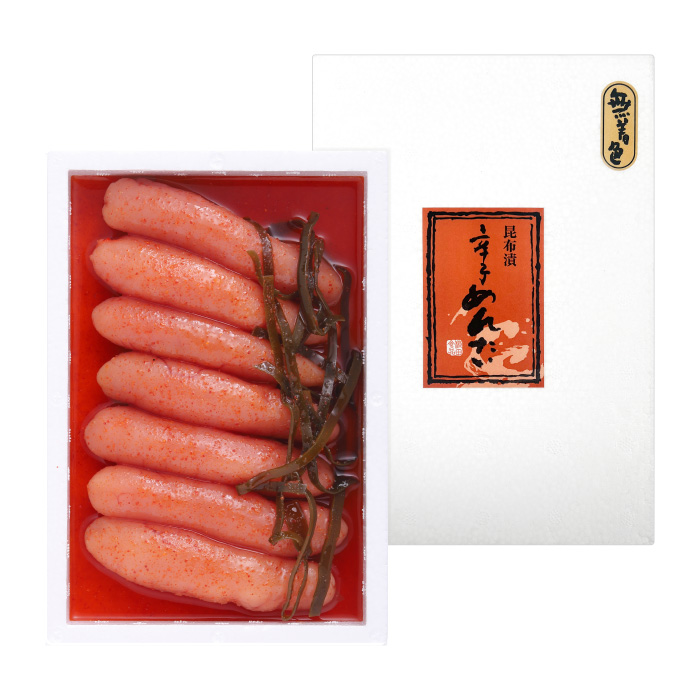 【送料無料】【WEB限定】無着色昆布漬辛子めんたい570g