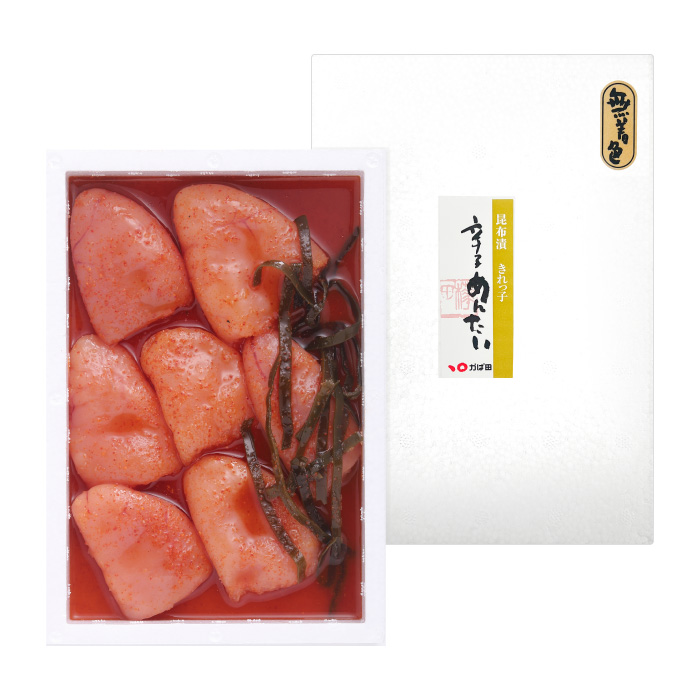 【送料無料】【WEB限定】無着色昆布漬辛子めんたい「きれっ子」 420g
