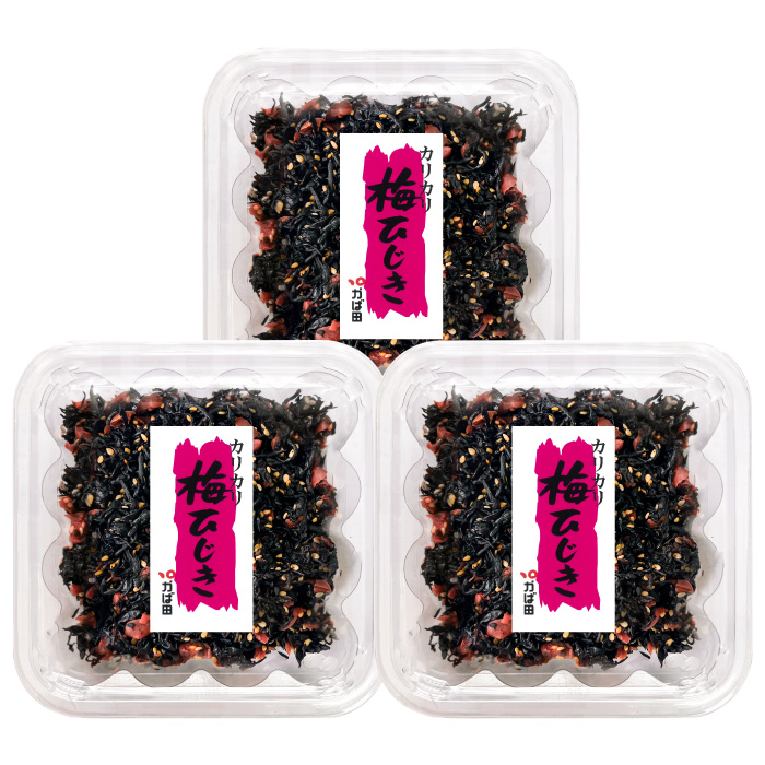 【超てんまる祭】【まとめ買い】【3個以上購入で1個あたり398円⇒298円】カリカリ梅ひじき 100g