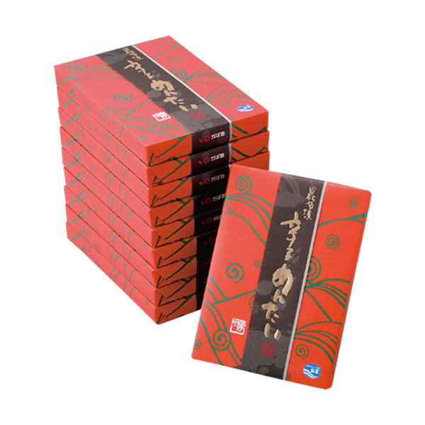 【おすそわけセット】昆布漬辛子めんたい 『雷』300g 化粧箱詰×10箱以上購入で1箱3,240円⇒2,916円【さらに送料990円】